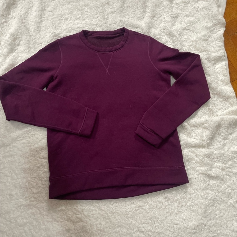 Lululemon Purple Crewneck Sweatshirt